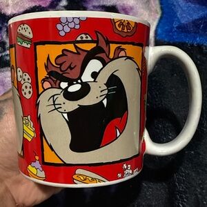 Looney Tunes Taz Red Mug